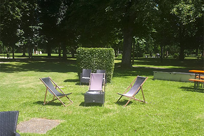 Weinbrunnen im Kurpark Bad Krozingen