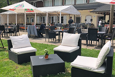 Weinbrunnen im Kurpark Bad Krozingen